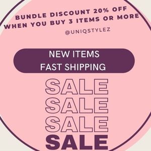 SALE ALERT - Brand New Items